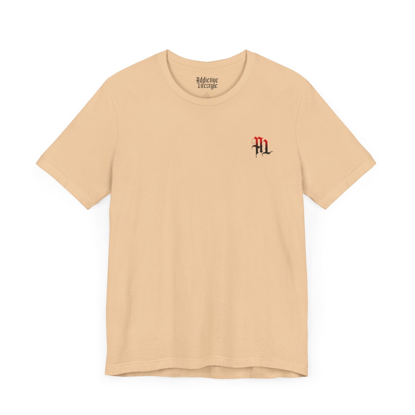 Addictive Lifestyle | Arched Red Logo | Short Sleeve