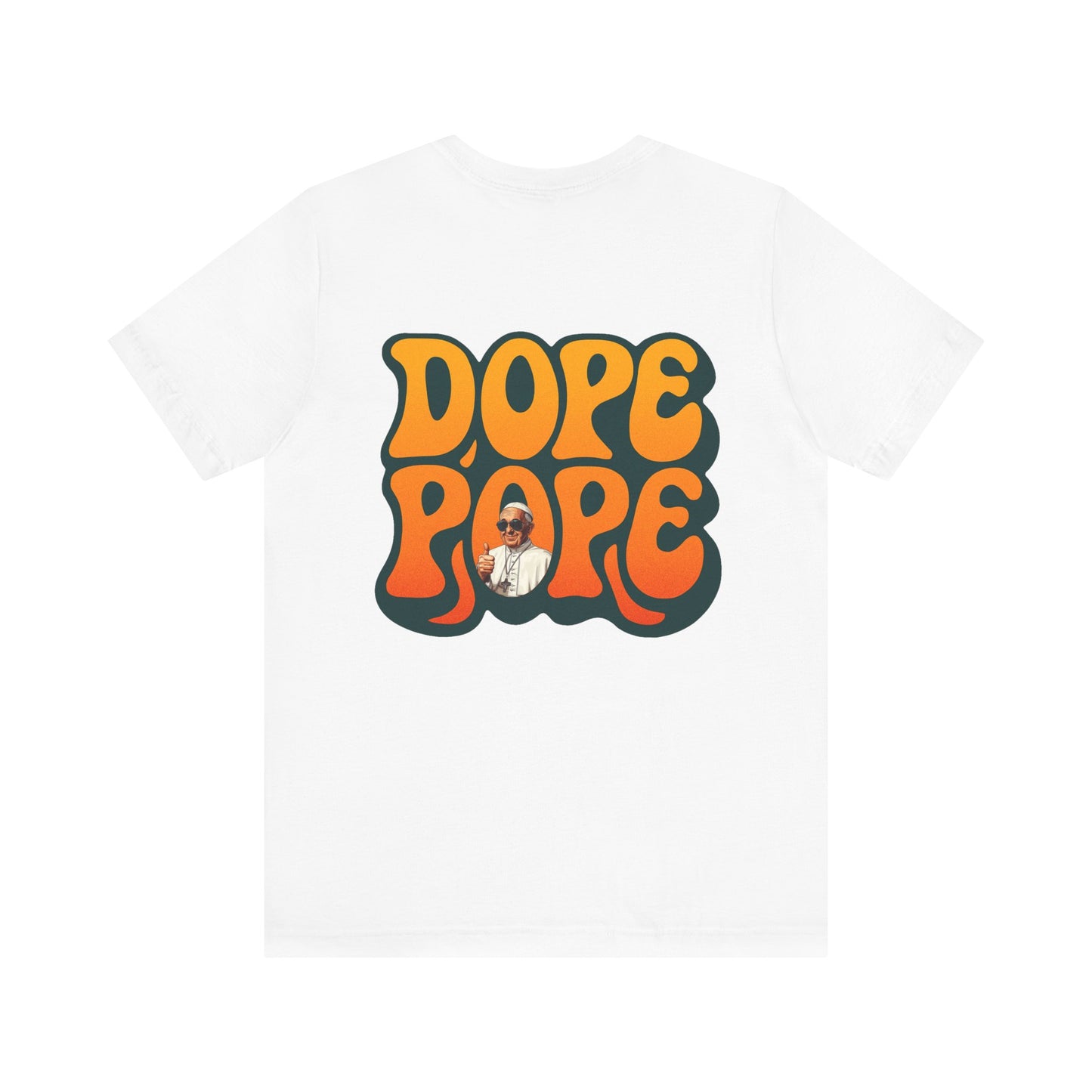 Retro Graphic Tee - 'Dope Pope'