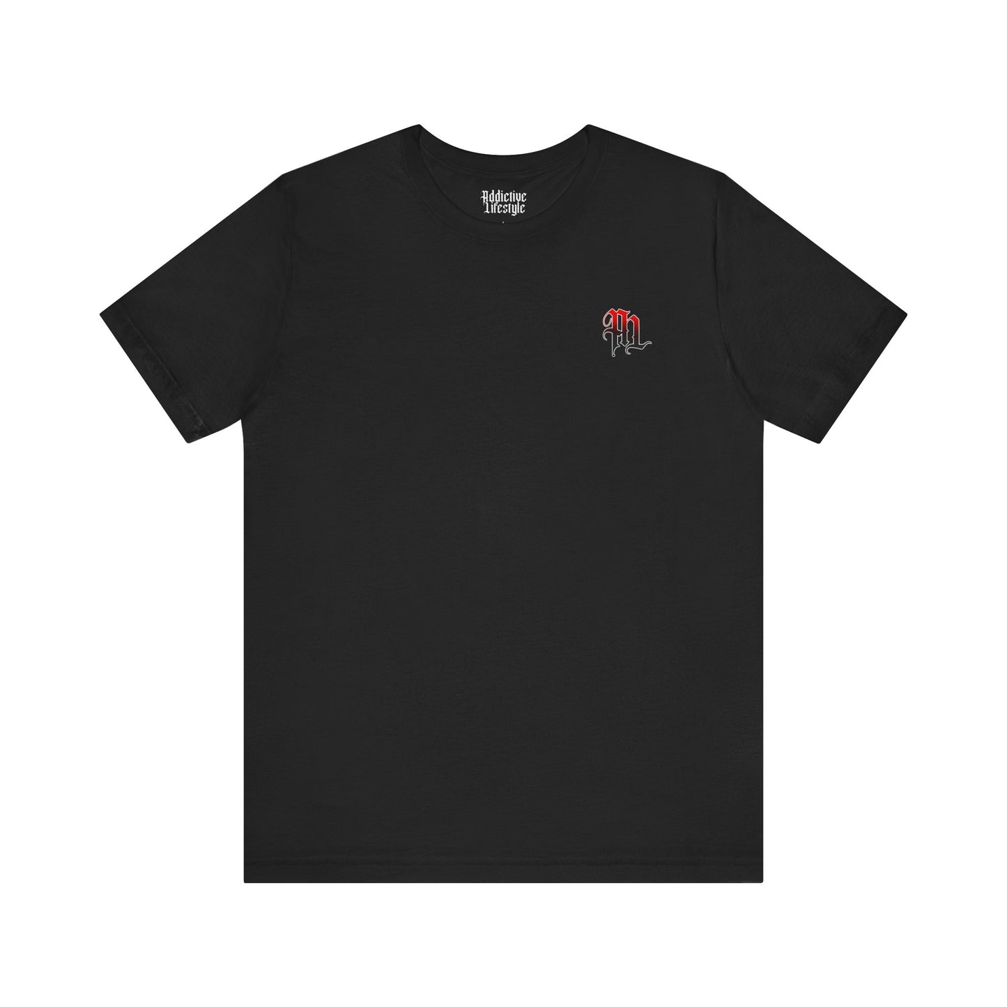 Addictive Lifestyle | Arched Red Logo | Short Sleeve
