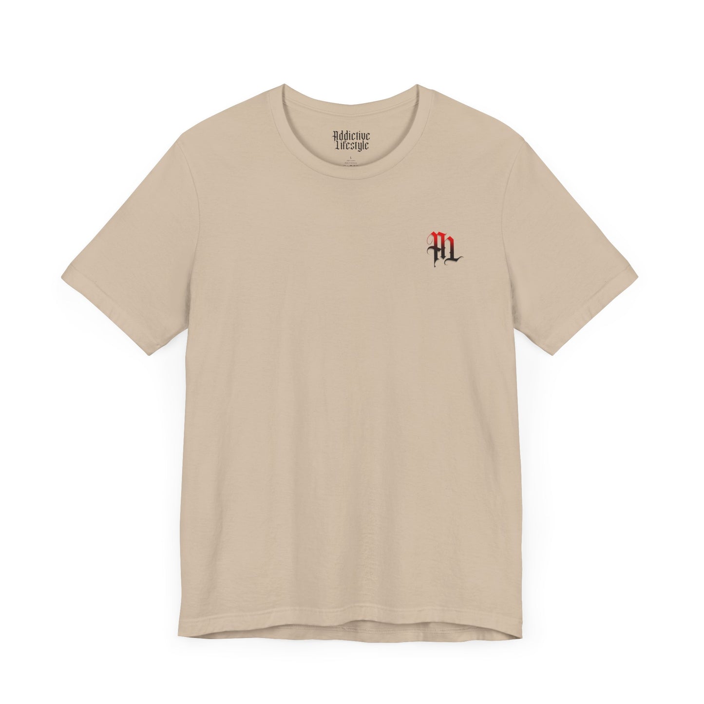 Addictive Lifestyle | Arched Red Logo | Short Sleeve