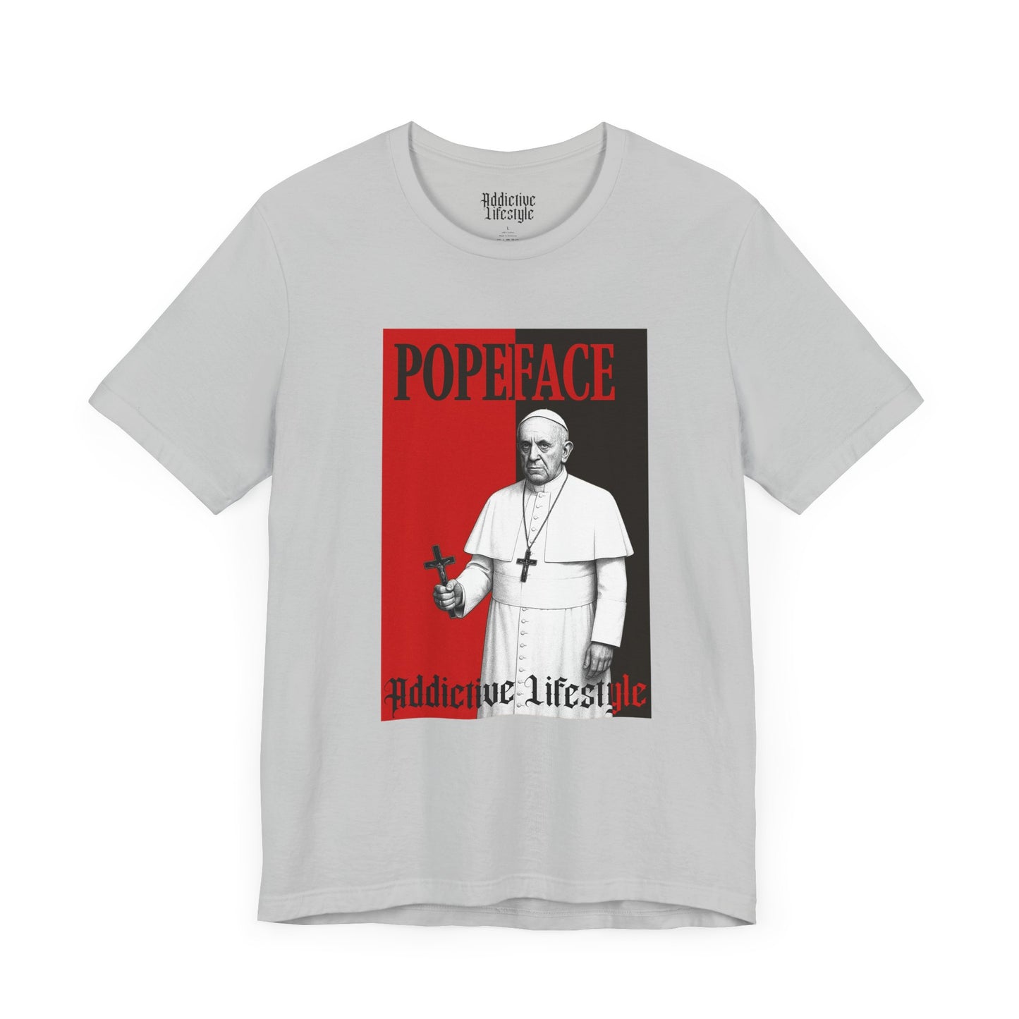 Popeface Tee - Bold Style for Faith & Humor