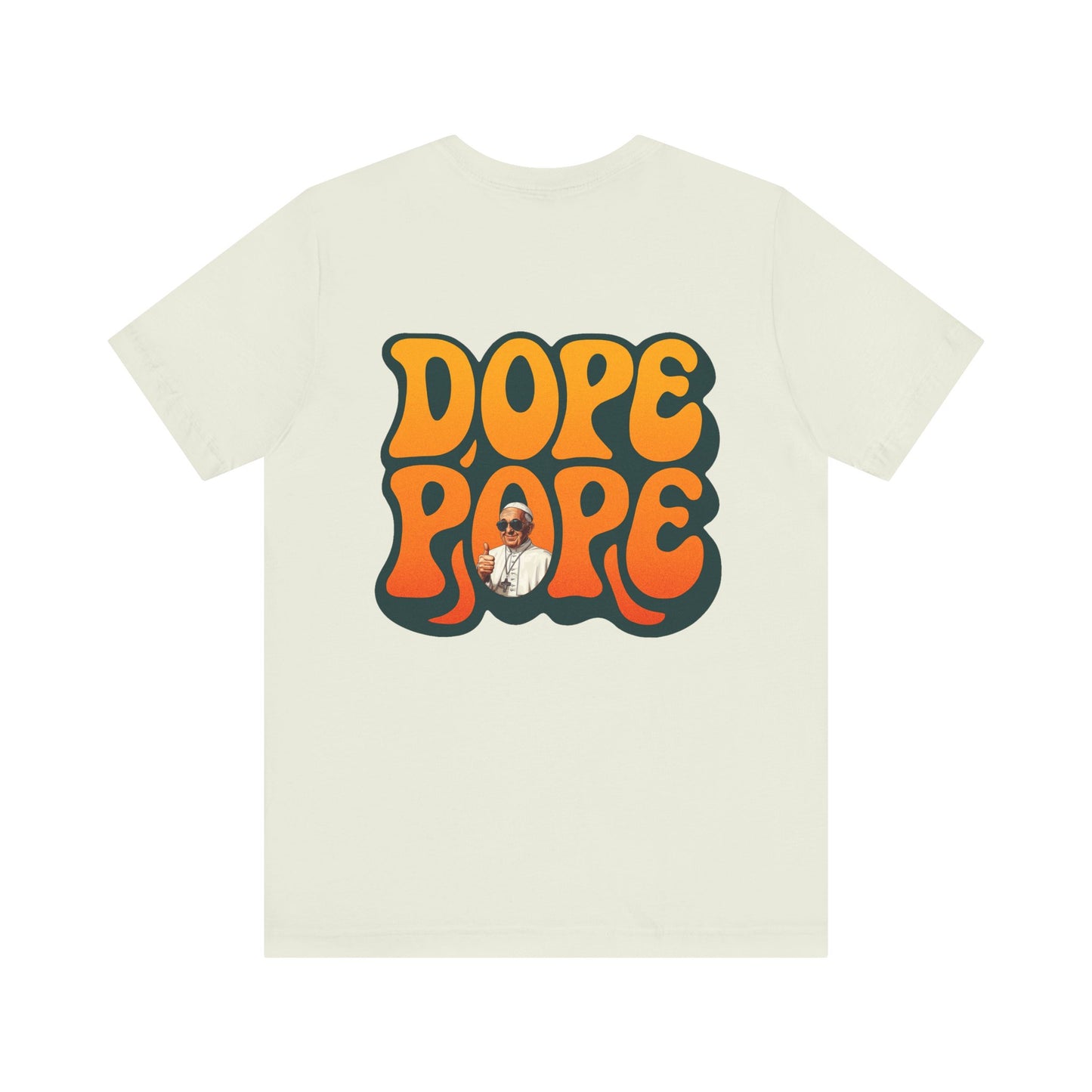 Retro Graphic Tee - 'Dope Pope'