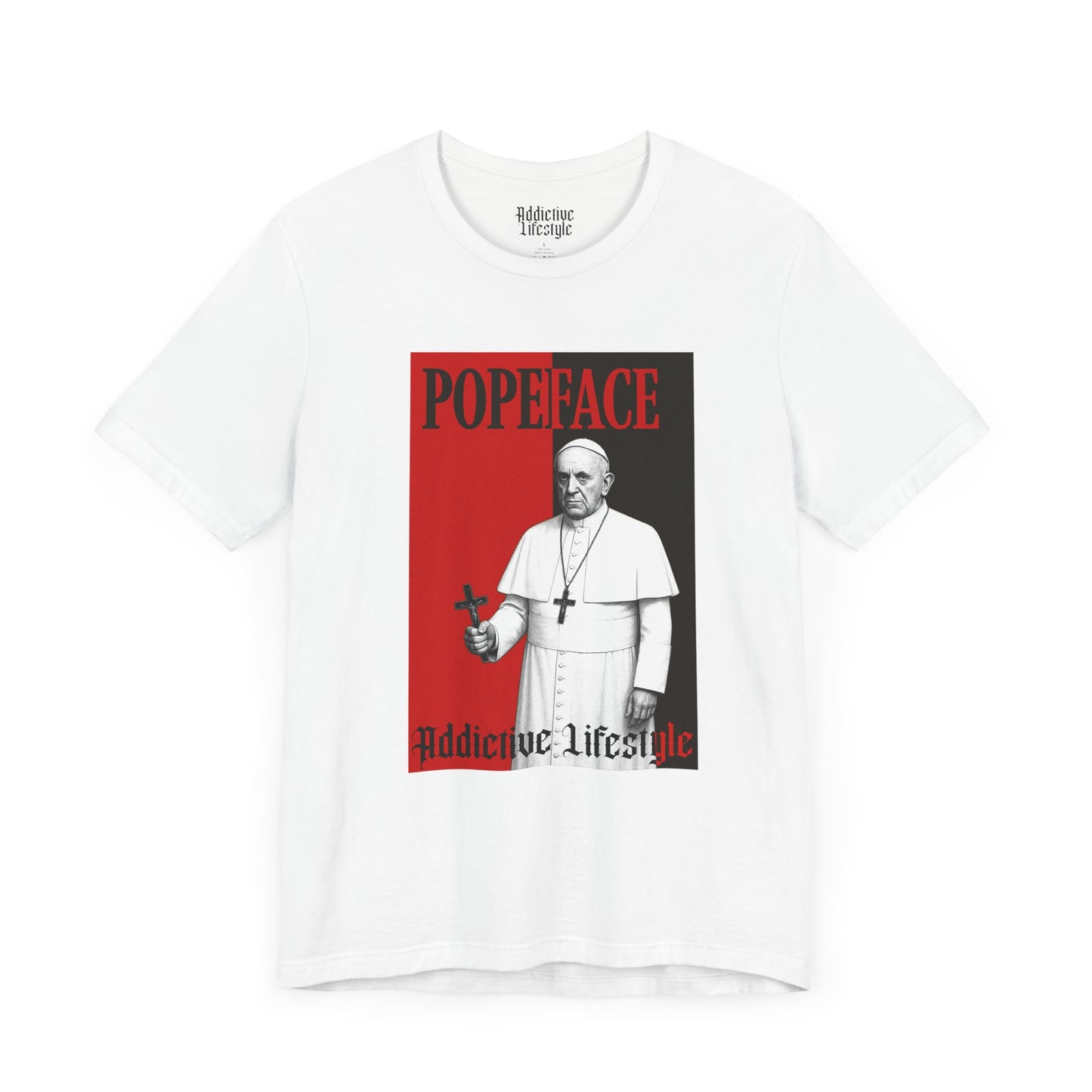 Popeface Tee - Bold Style for Faith & Humor