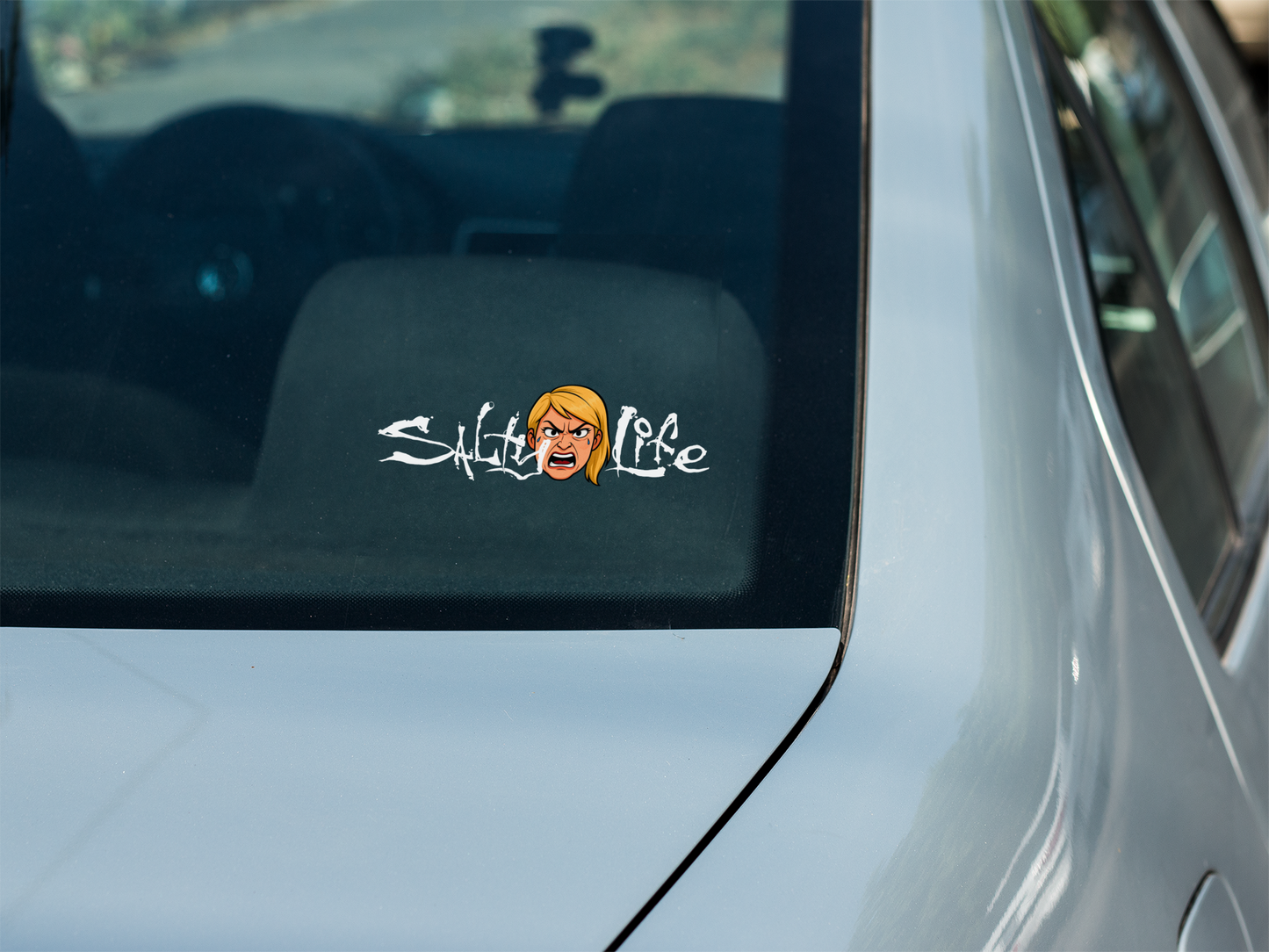 Salty Life Kiss-Cut Stickers, Gift for Ocean Lovers, Beach Party Decor