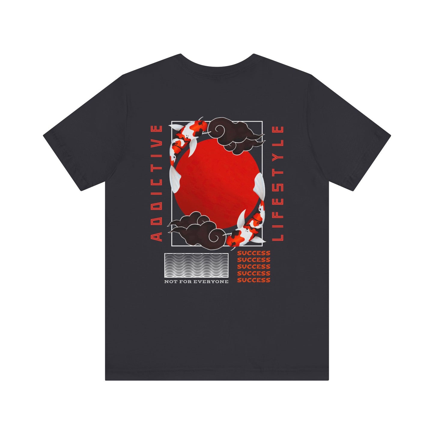 ADDICTIVE LIFESTYLE | KOI FISH |Short Sleeve Tee