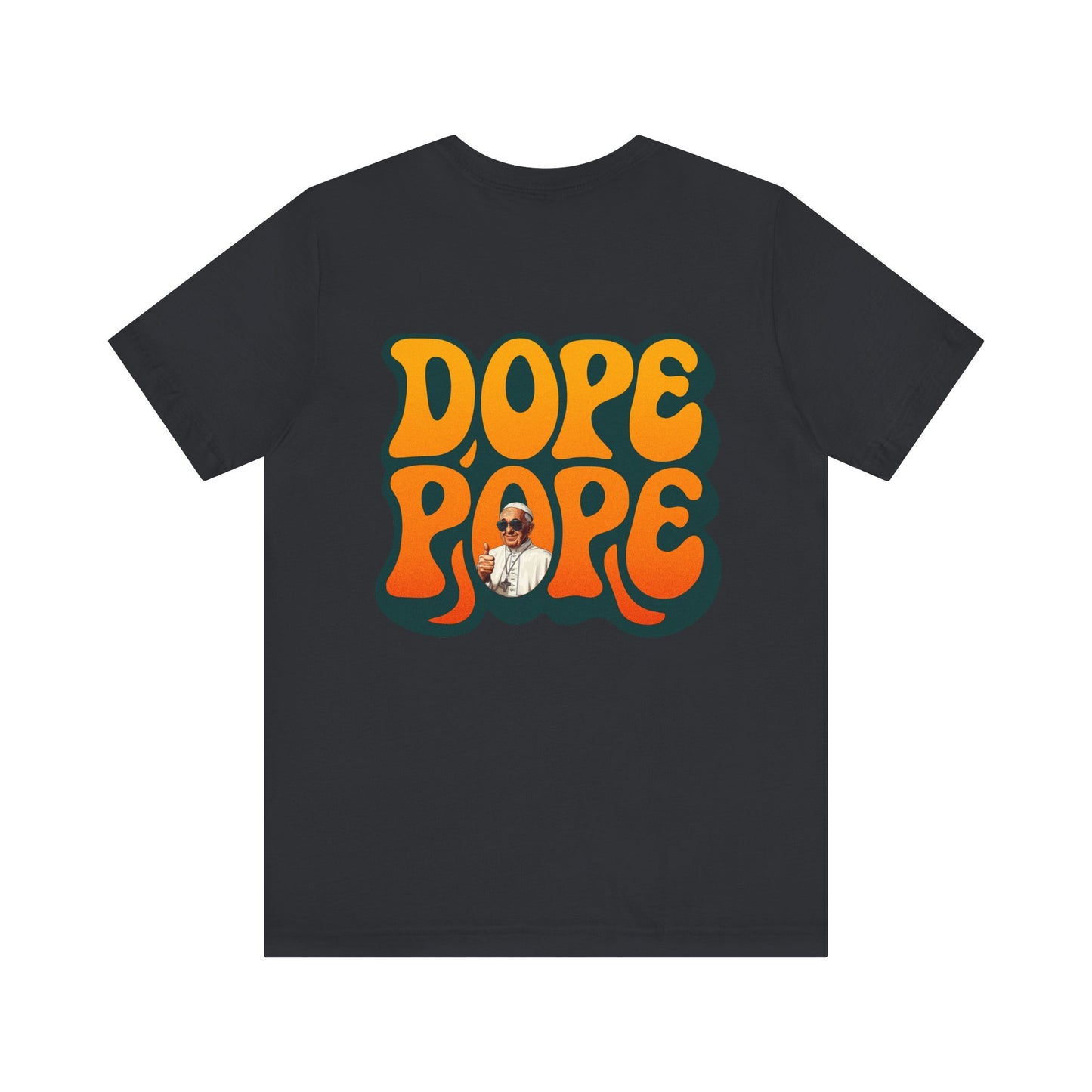 Retro Graphic Tee - 'Dope Pope'