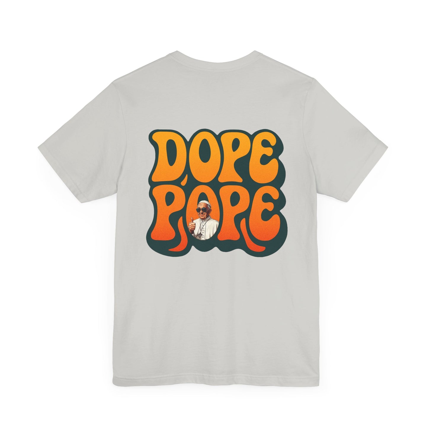 Retro Graphic Tee - 'Dope Pope'