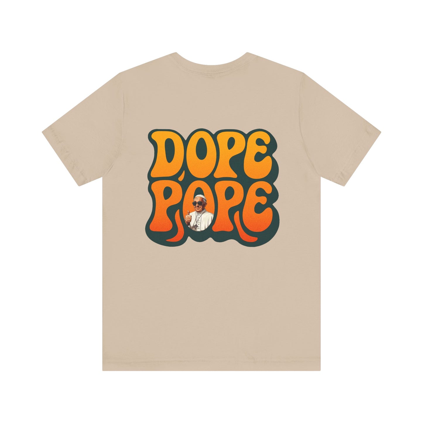 Retro Graphic Tee - 'Dope Pope'