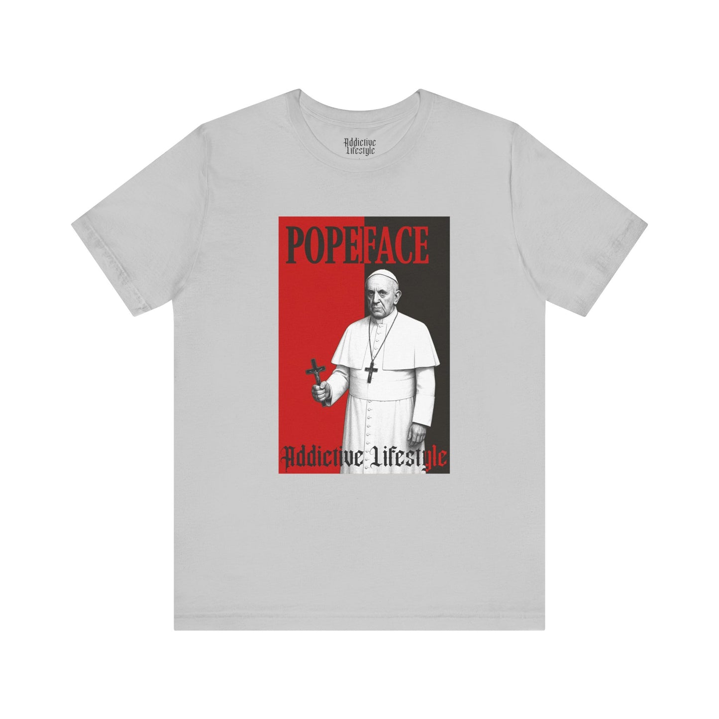 Popeface Tee - Bold Style for Faith & Humor