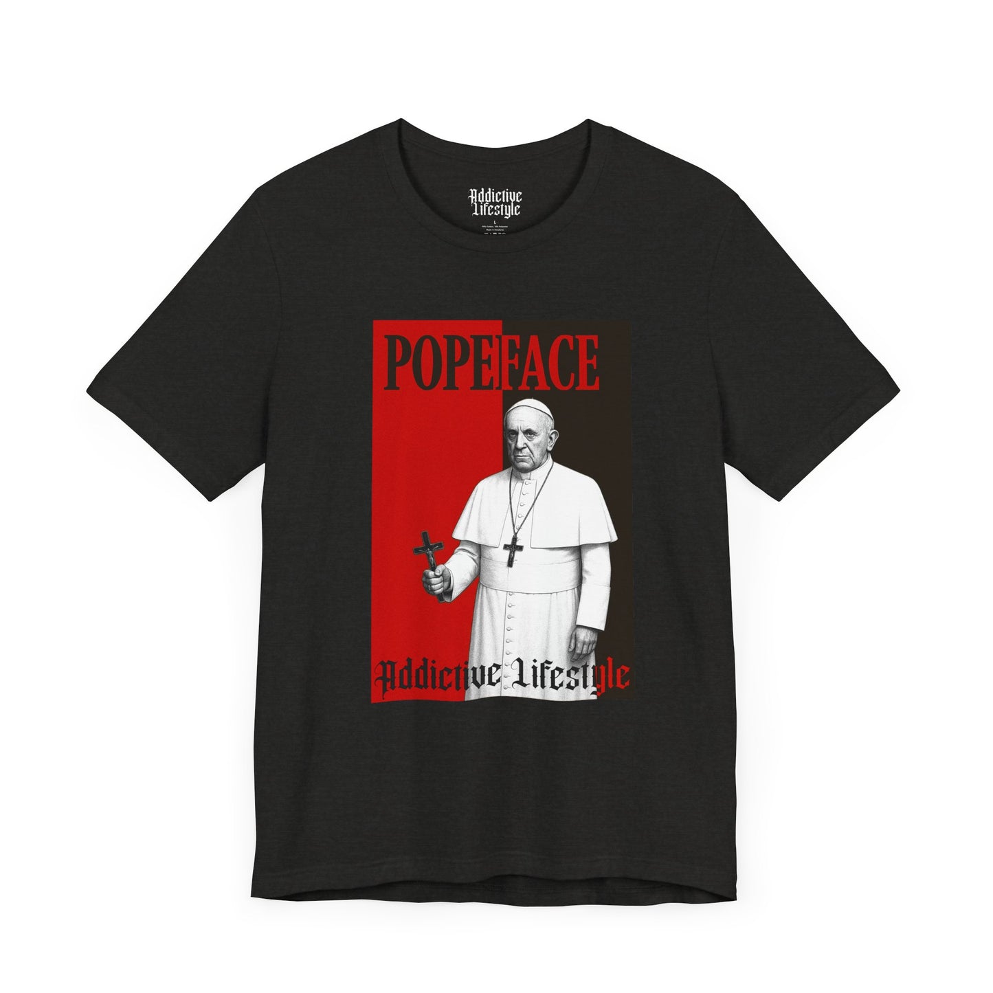 Popeface Tee - Bold Style for Faith & Humor