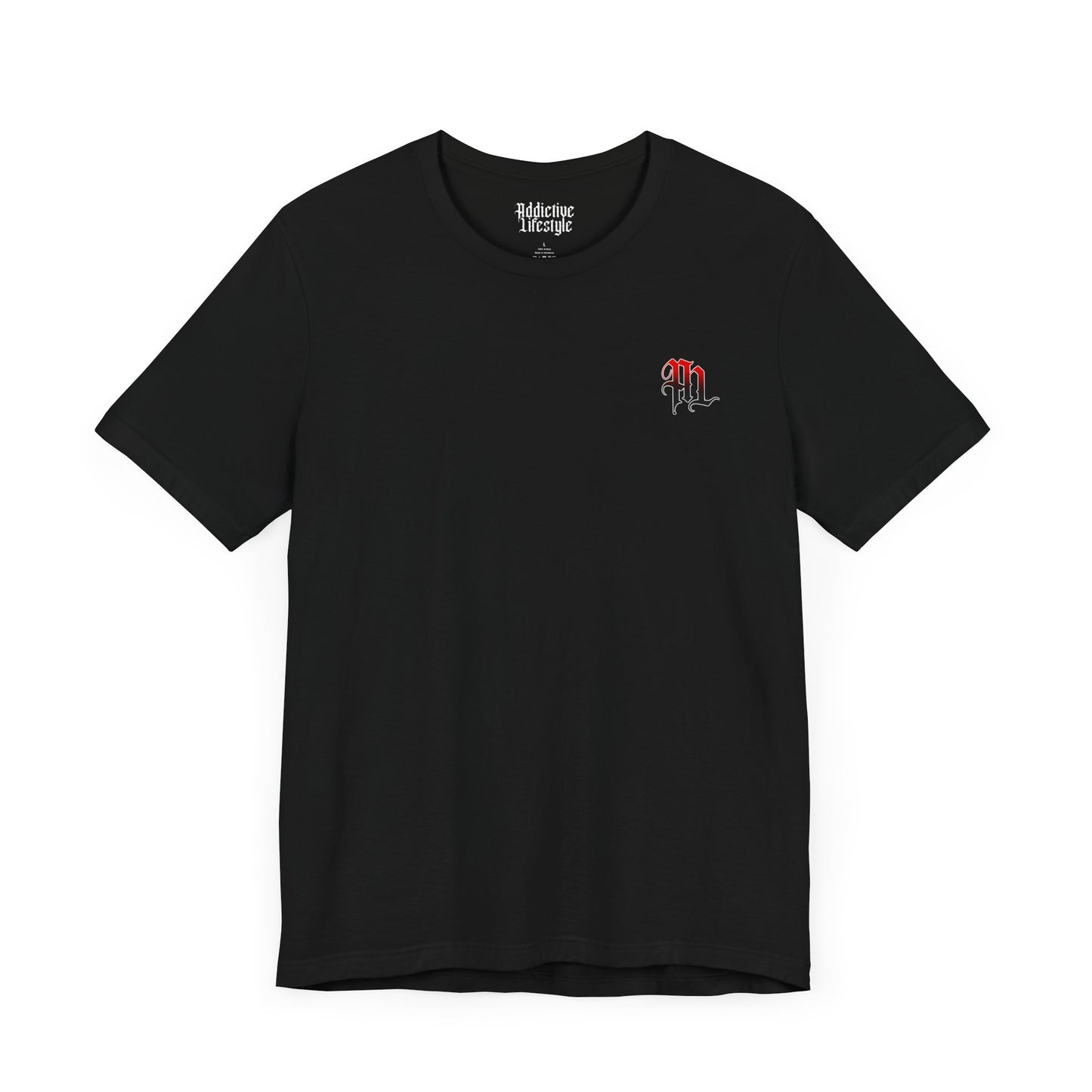 Addictive Lifestyle | Arched Red Logo | Short Sleeve