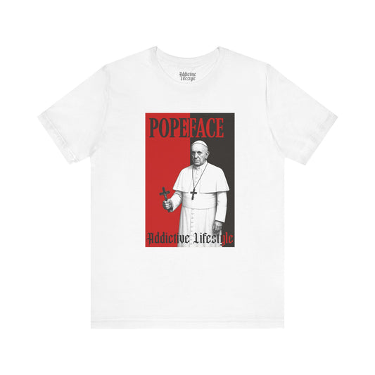 Popeface Tee - Bold Style for Faith & Humor