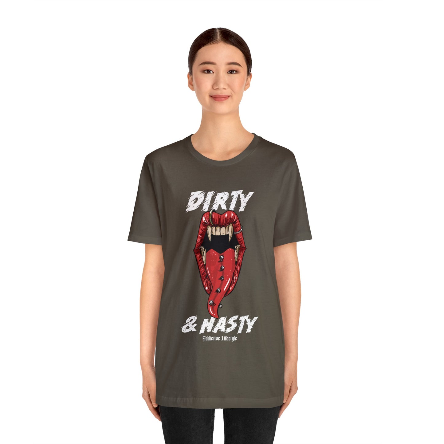 ADDICTIVE LIFESTYLE | DIRTY & NASTY | Short Sleeve Tee