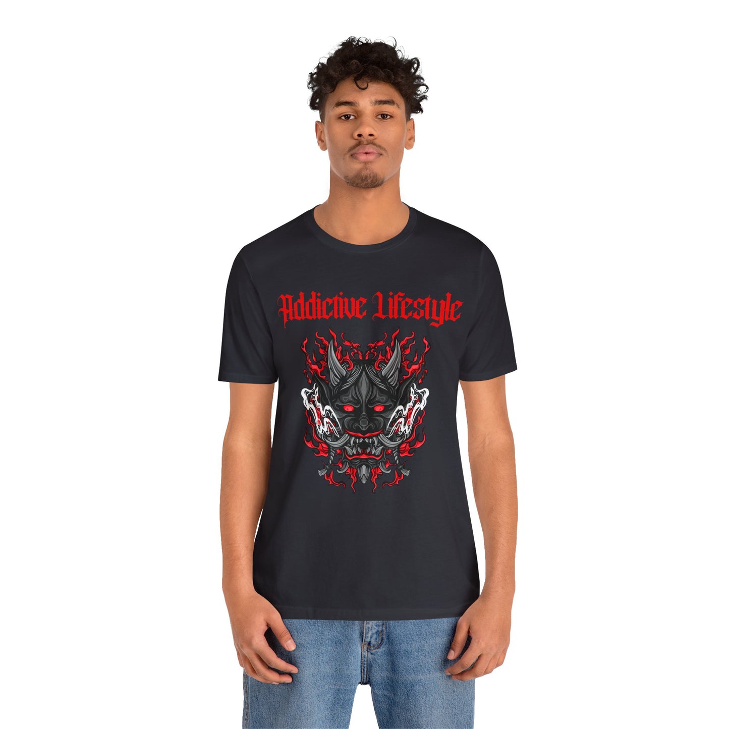 ADDICTIVE LIFESTYLE | ONI MASK | Short Sleeve Tee