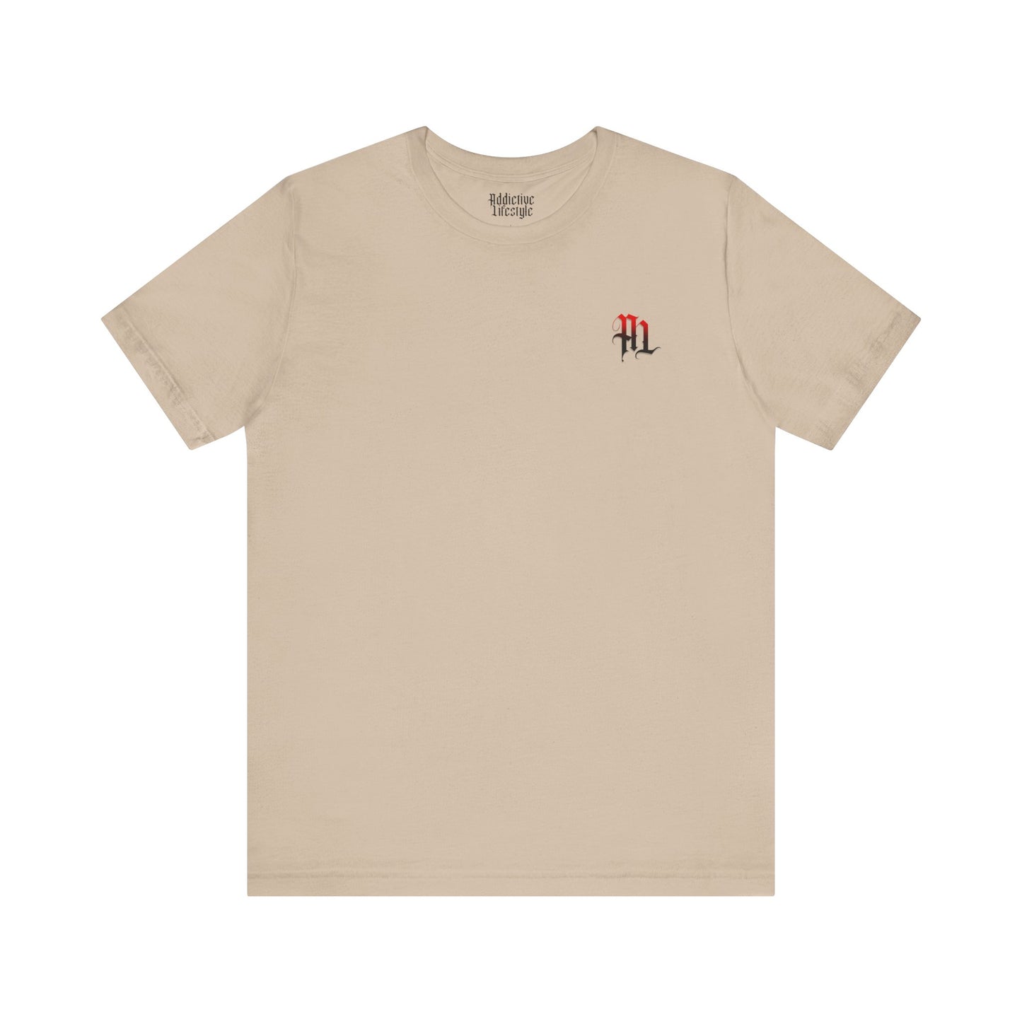 Addictive Lifestyle | Arched Red Logo | Short Sleeve