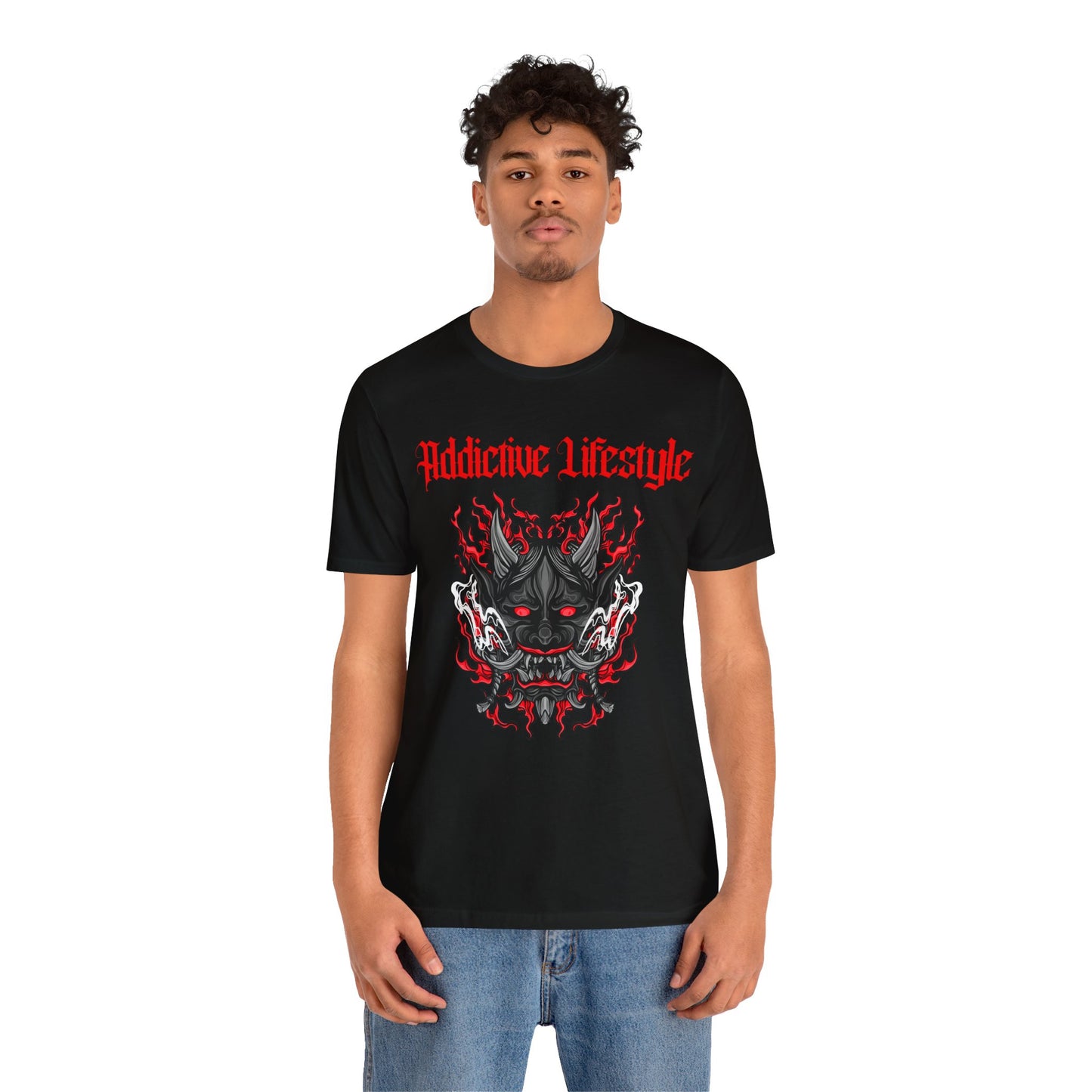 ADDICTIVE LIFESTYLE | ONI MASK | Short Sleeve Tee