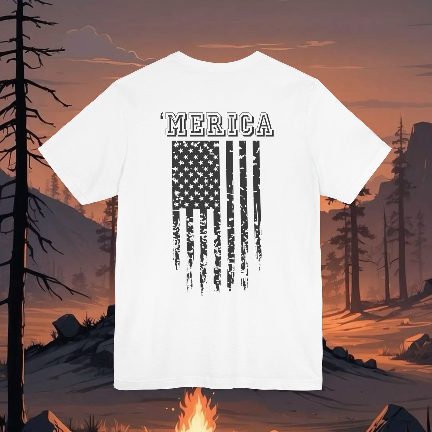 ADDICTIVE LIFESTYLE |  ‘MERICA | Short Sleeve Tee