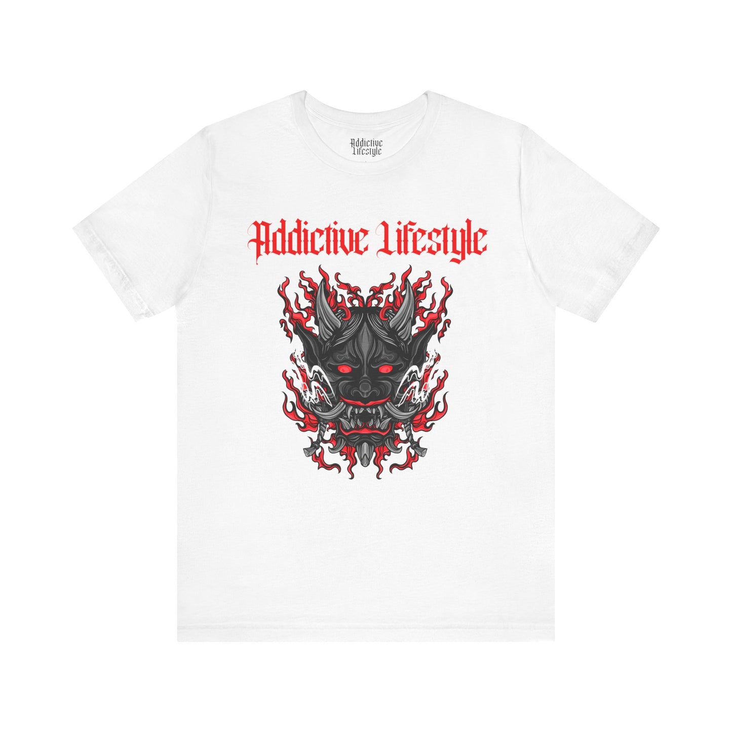 ADDICTIVE LIFESTYLE | ONI MASK | Short Sleeve Tee