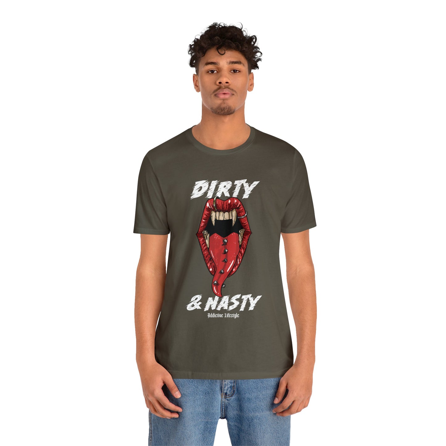 ADDICTIVE LIFESTYLE | DIRTY & NASTY | Short Sleeve Tee