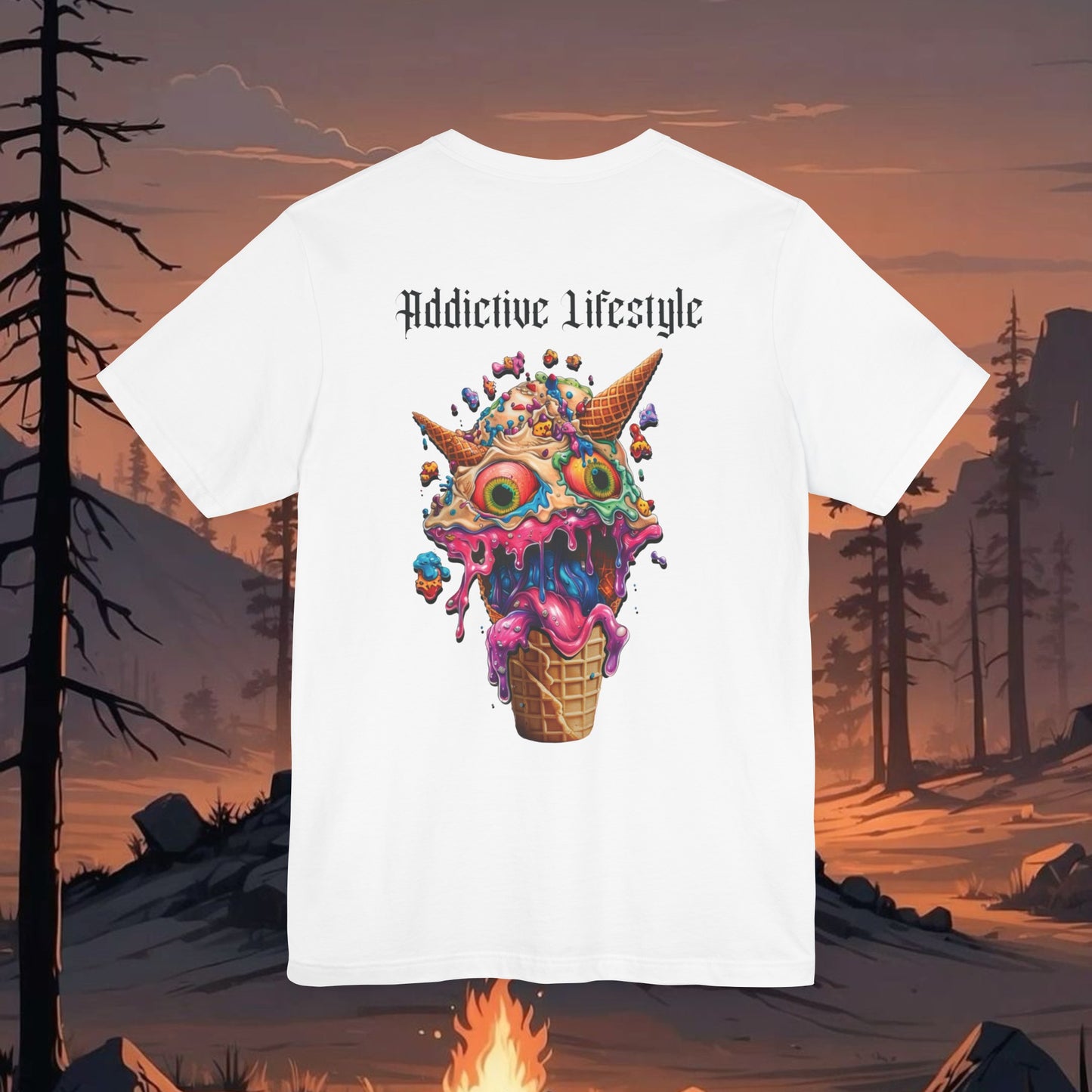 ADDICTIVE LIFESTYLE |  Ice Cream | Short Sleeve Tee